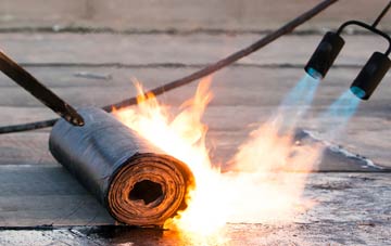 Low Habberley asphalt flat roofing repairs